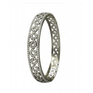 Alluring Diamond Bangle Pair