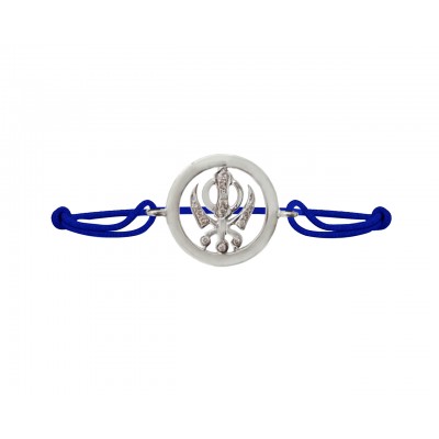 Khanda Inside Diamond Bracelet 