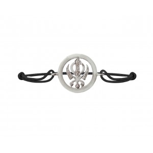 Khanda Inside Diamond Bracelet 