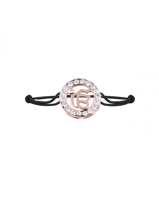 Ik Onkar Vibrant Diamond Bracelet