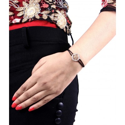 Ik Onkar Vibrant Diamond Bracelet