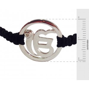 Ik Onkar Silver Bracelet