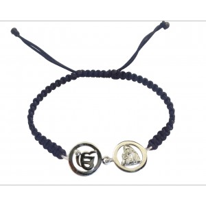 Ik Onkar & Sai Bracelet in Silver