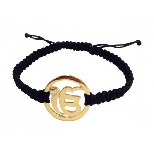 Auspicious Ik  Onkar Gold Bracelet