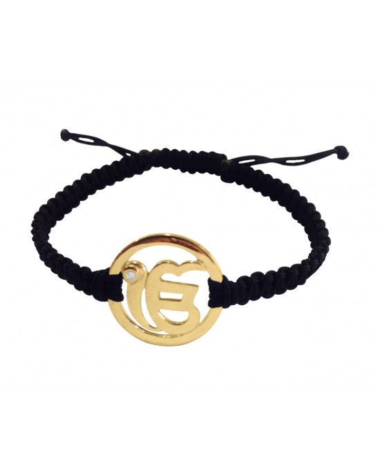 Auspicious Ik  Onkar Gold Bracelet