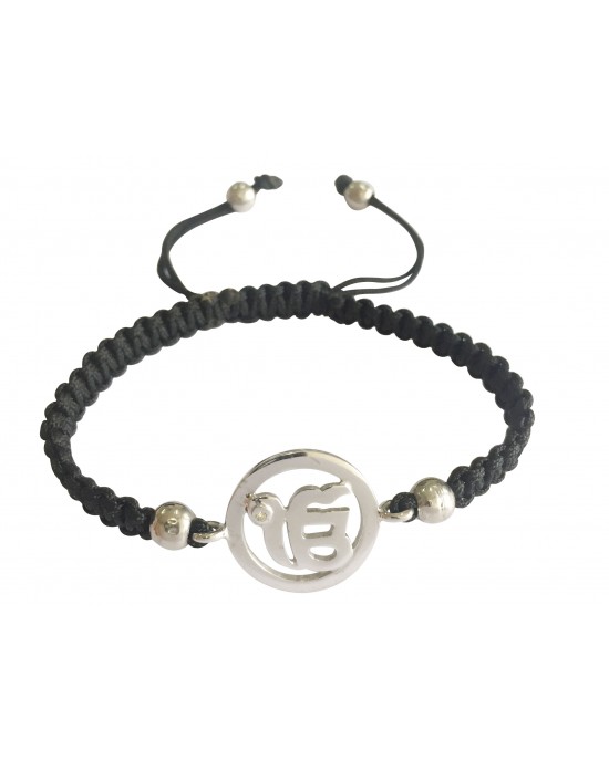 Handcrafted Devout Yin Bracelet for Women | Stone Studded Freesize Silver  Yin Bracelet - Bangles & Bracelets - FOLKWAYS