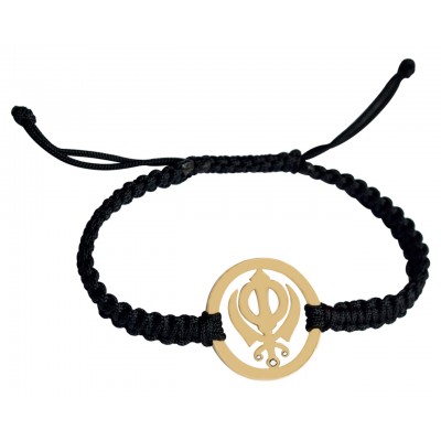 Gold Khanda Bracelet