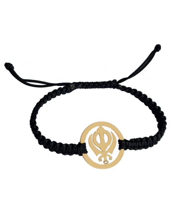 Gold Khanda Bracelet