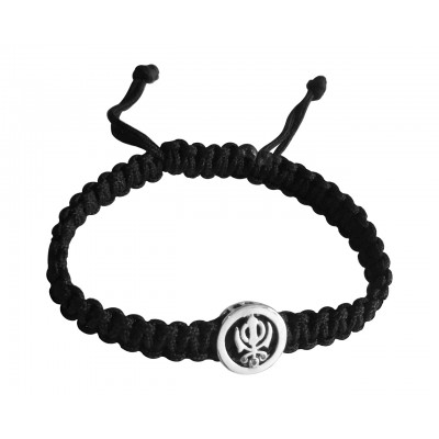 Khanda Bracelet in Silver