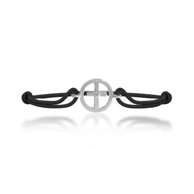 Cross Bracelet in Silver