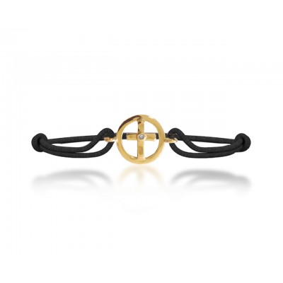 Cross Bracelet in Gold