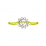 Solar Chakra Bracelet in Silver 