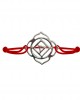 Root Chakra Bracelet in Silver 