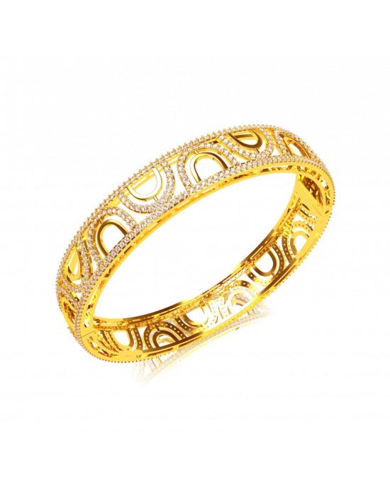 Daily Wear Diamond Bangle