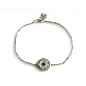 Distinctive New Evil Eye bracelet in gold