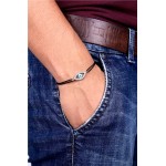 Evil Eye Enamel Diamond Bracelet