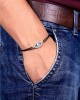 Evil Eye Enamel Diamond Bracelet