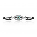 Evil Eye Enamel Diamond Bracelet