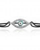 Evil Eye Enamel Diamond Bracelet