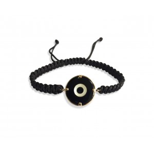 Evil eye Bracelet for Men in gold