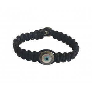 Evil Eye Bracelet for Men in silver