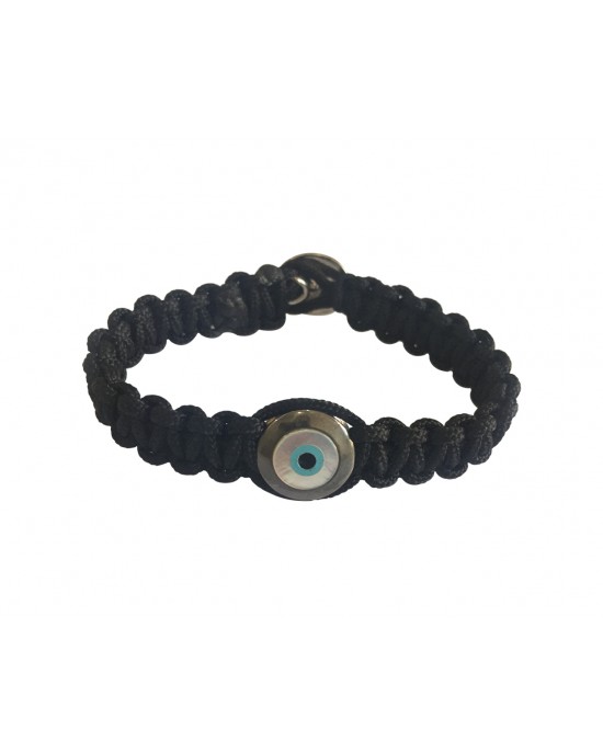 Evil Eye Bracelet for Men in silver