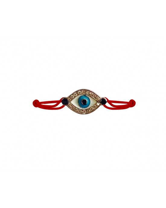 Evil Eye Silver Bracelet 