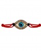 Evil Eye Silver Bracelet 