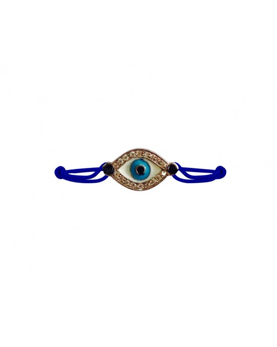 Evil Eye Silver Bracelet 