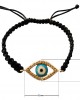 Evil Eye Gold Bracelet