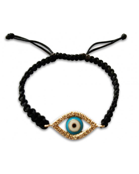 Evil Eye Gold Bracelet