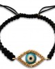 Evil Eye Gold Bracelet