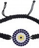 EVIL EYE SAPPHIRE & DIAMOND BRACELET