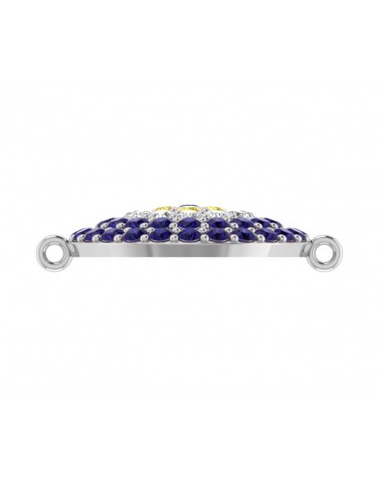 EVIL EYE SAPPHIRE & DIAMOND BRACELET