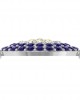 EVIL EYE SAPPHIRE & DIAMOND BRACELET