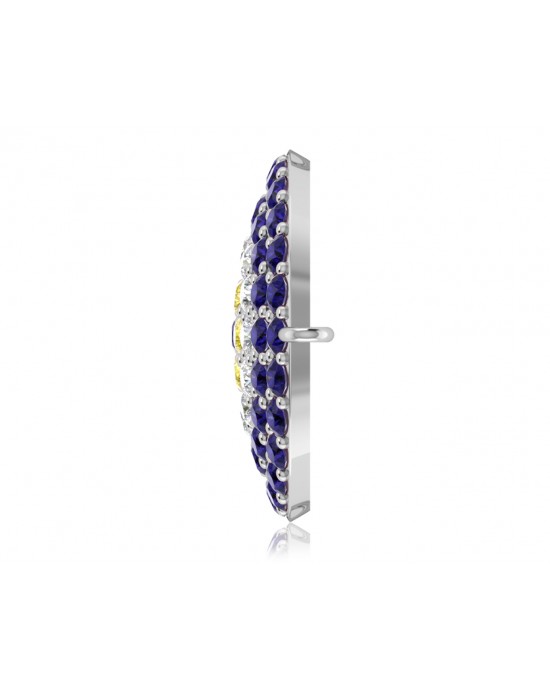 EVIL EYE SAPPHIRE & DIAMOND BRACELET