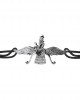 Faravahar In Silver Bracelet