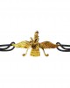 Faravahar In Gold Bracelet