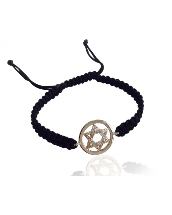 Star of David Silver Bracelet