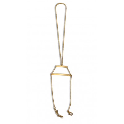 Fancy Gold Identity Bracelet for Women