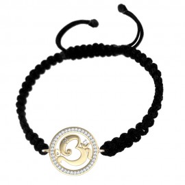 Aum Ganesh Gold Bracelet 