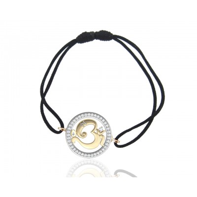 Aum Ganesh Gold Bracelet 