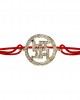 Swastika Gold & Diamond  Bracelet