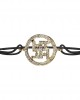 Swastika Gold & Diamond  Bracelet