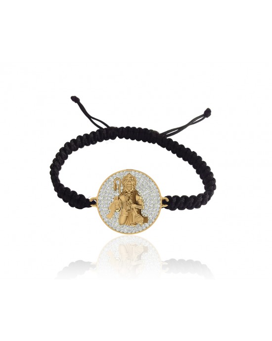 Auspicious Hanuman Diamond Bracelet