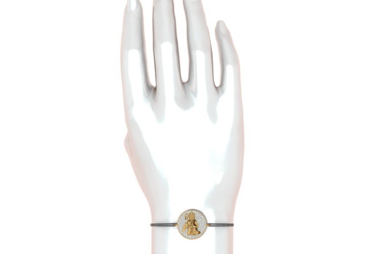Auspicious Hanuman Diamond Bracelet