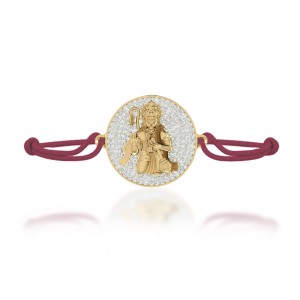 Auspicious Hanuman Diamond Bracelet