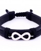 Infinity Leather Bracelet