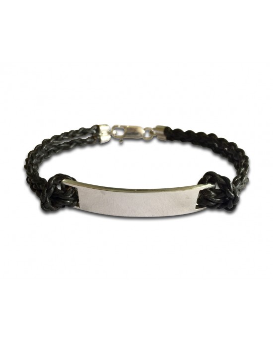 Mr. Husband Leather Charm Bracelet Set