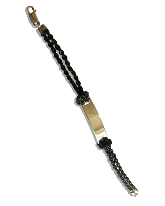 Ultra Strength Silver & Gold Arrow Chain Magnetic Therapy Bracelet
